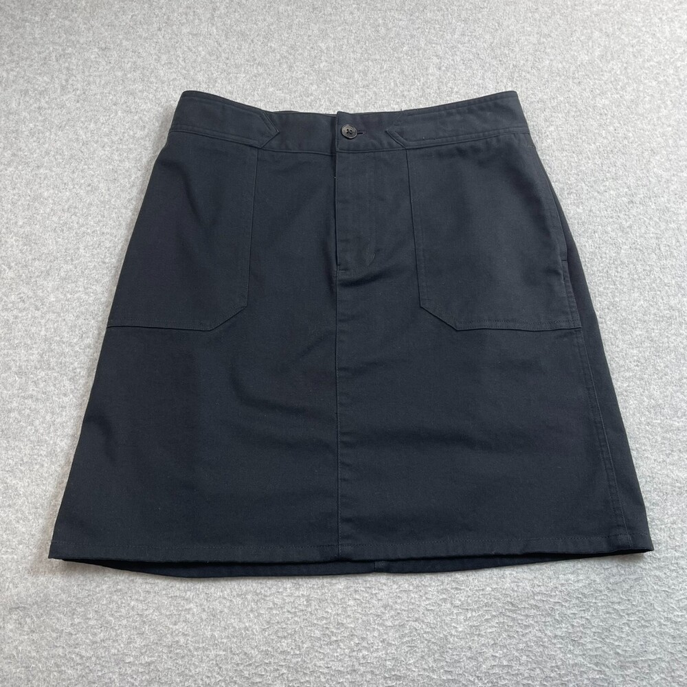 Ralph Lauren Skirt Women 10 Petite Black Academia Capsule Heritage Office Y2K